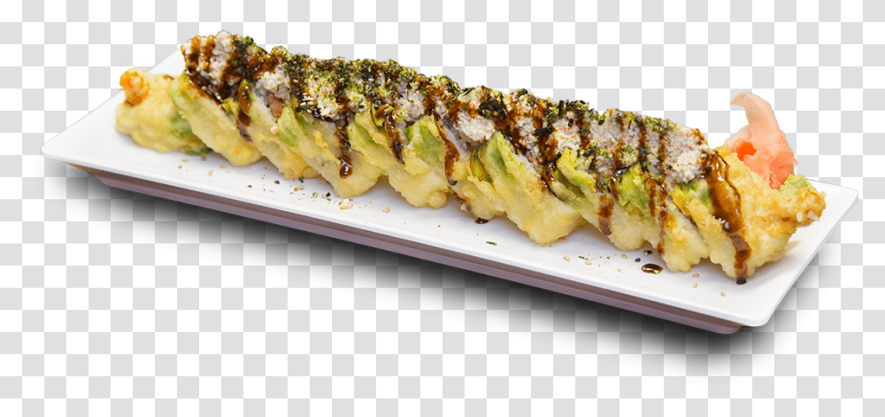 Goros Sushi Spurs Roll, Plant, Food, Meal, Dish Transparent Png