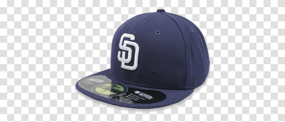 Gorra New Era 5950 Mlb San Diego Padres Home Azul Baseball Cap, Apparel, Hat Transparent Png