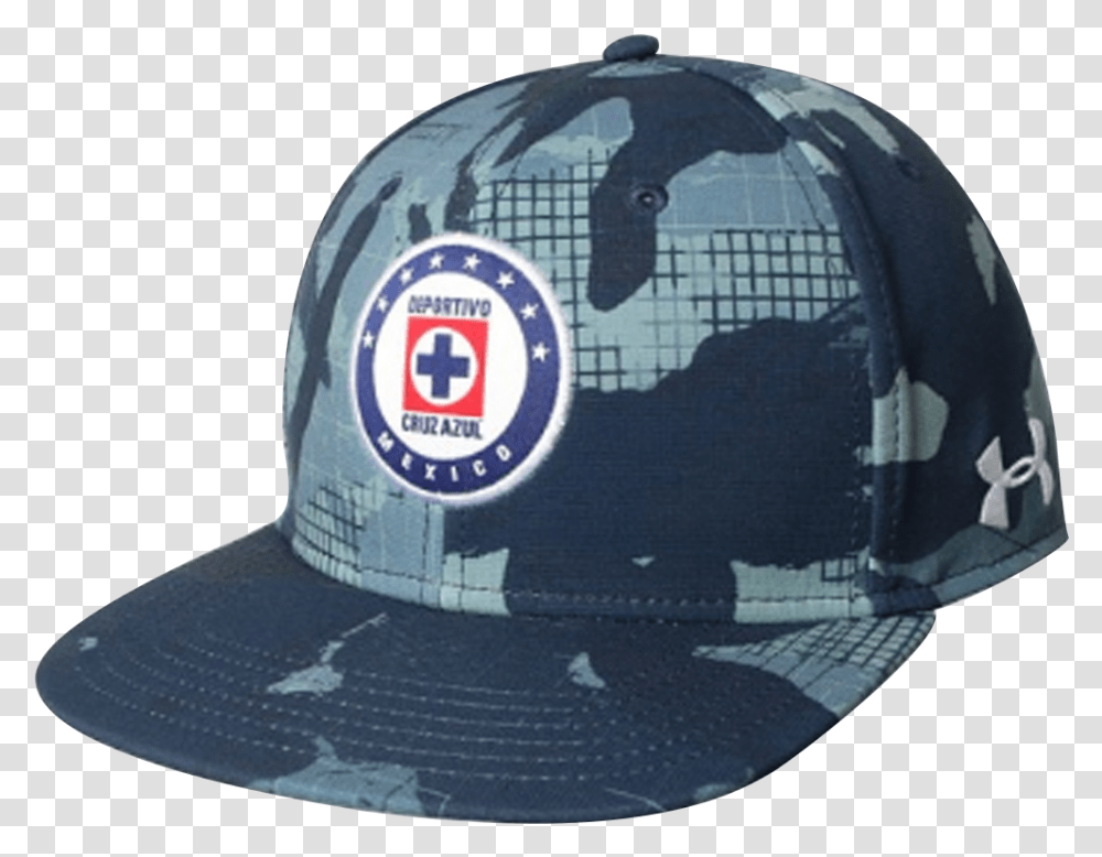 Gorra Under Armour Cruz Azul Camuflaje Azul Gorra Cruz Azul Under Armour, Apparel, Baseball Cap, Hat Transparent Png