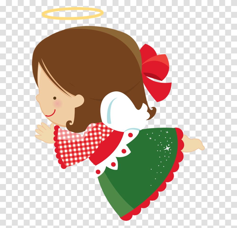 Gorro De Natal Cute Christmas Angel Clipart, Tie, Accessories, Accessory, Necktie Transparent Png