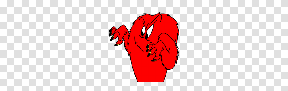 Gossamer Angry Icon Looney Tunes Iconset Sykonist, Hand, Person, Hook, Animal Transparent Png