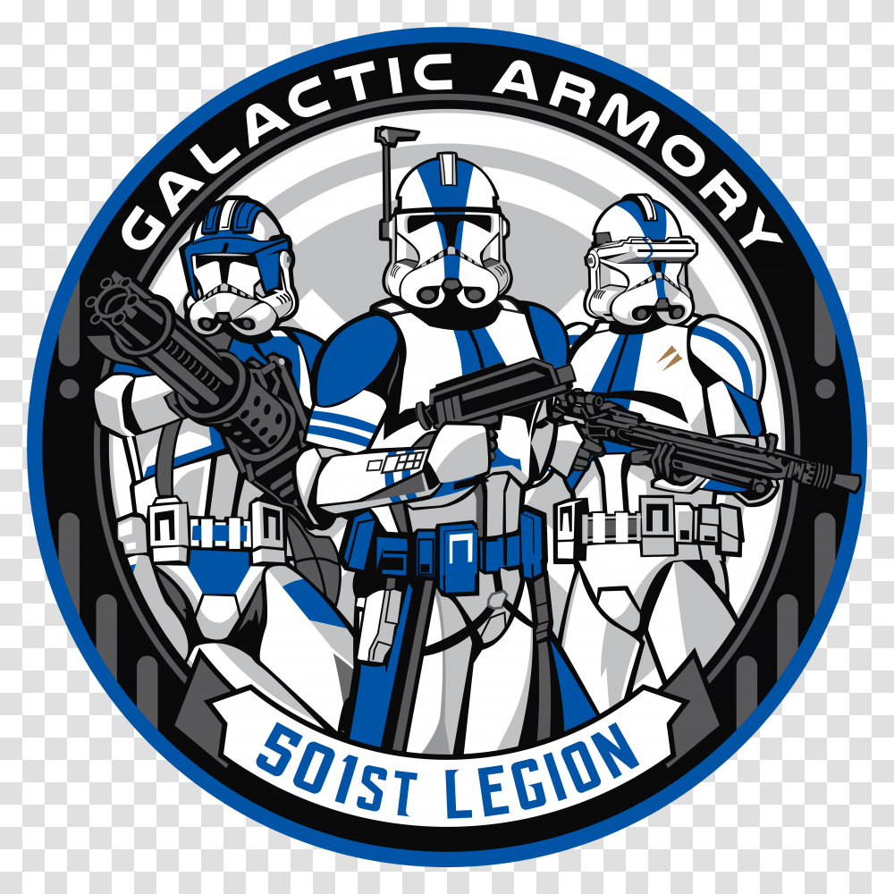Got Another Logo Designed With Some 501st Troopers Star Star Wars 501st Logo, Poster, Advertisement, Astronaut, Art Transparent Png
