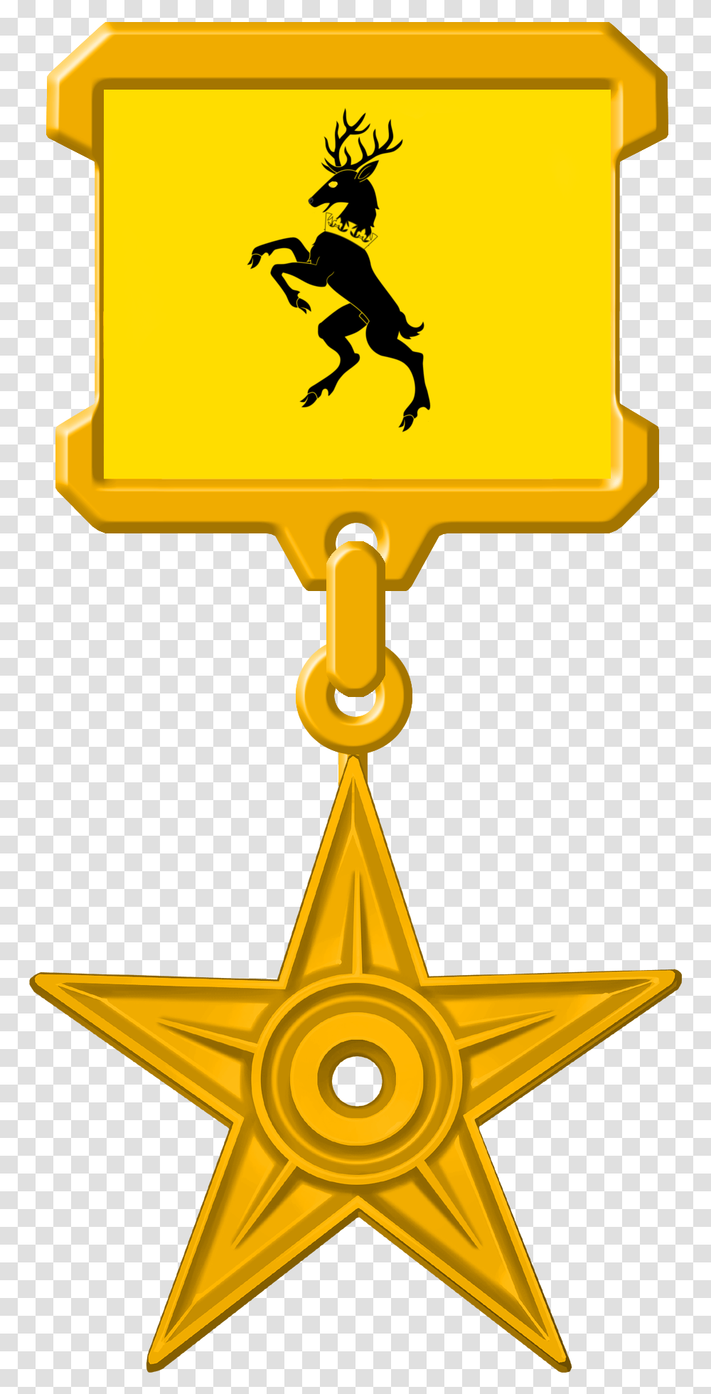 Got Baratheon Gold Medal Bendera Komunis Di Amerika, Symbol, Person, Human, Sign Transparent Png