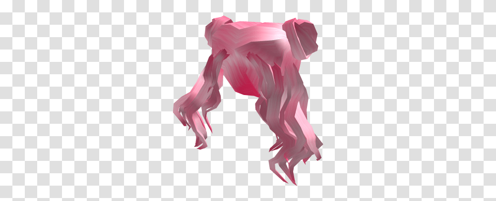 Got My Pink Hair Free Roblox Hair, Animal, Mammal, Stomach, Art Transparent Png