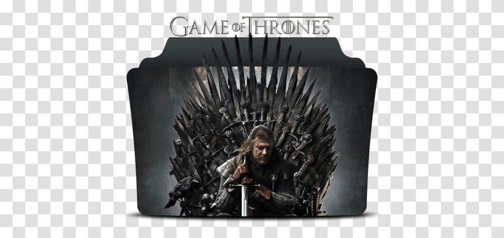 Got Season 1 Icon 512x512px Game Of Thrones Season 1 Folder Icon, Furniture, Person, Human Transparent Png