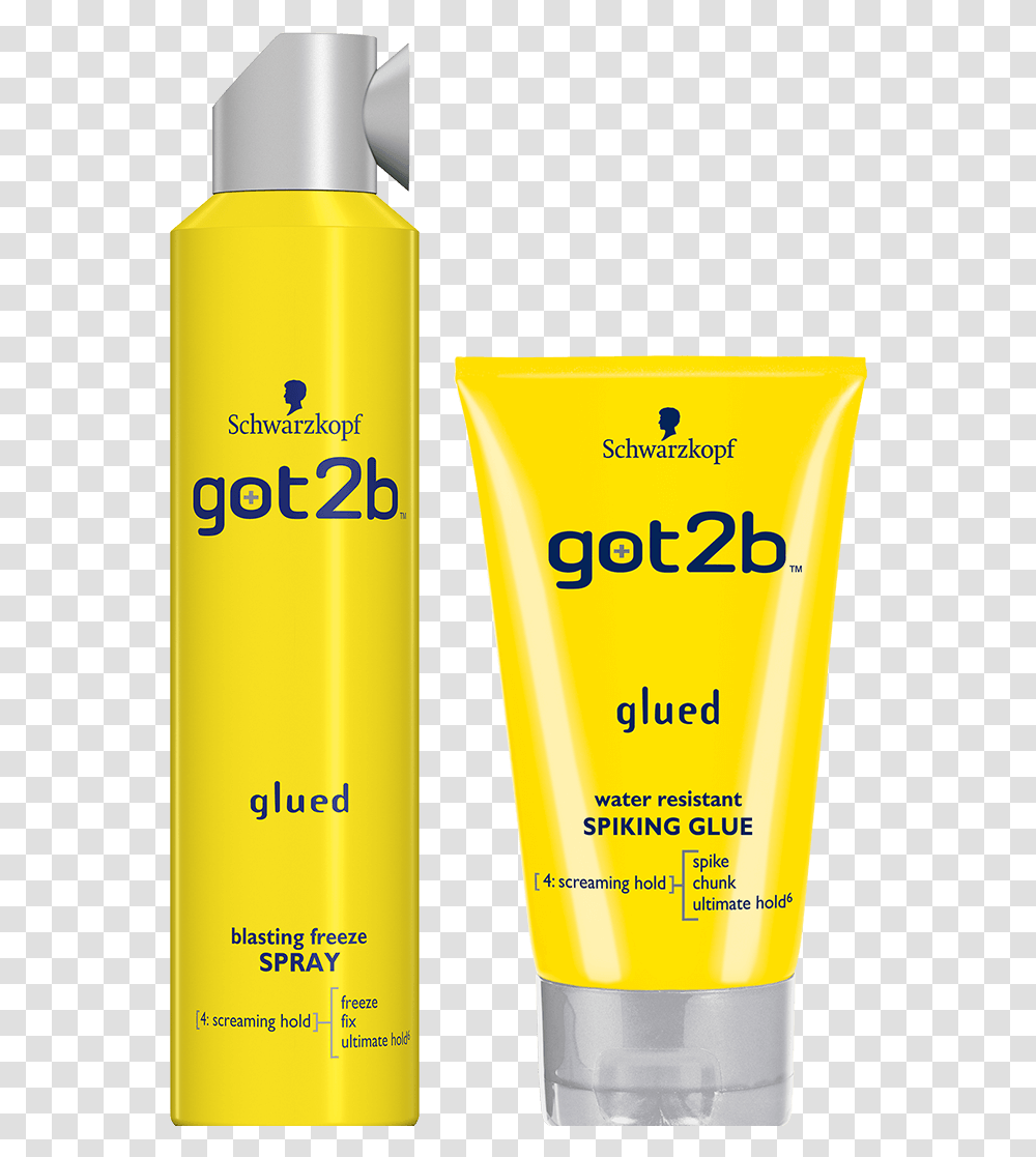 Got To B Glue Download Gt2b Glued Blasting Freeze Spray, Sunscreen, Cosmetics, Bottle, Gold Transparent Png
