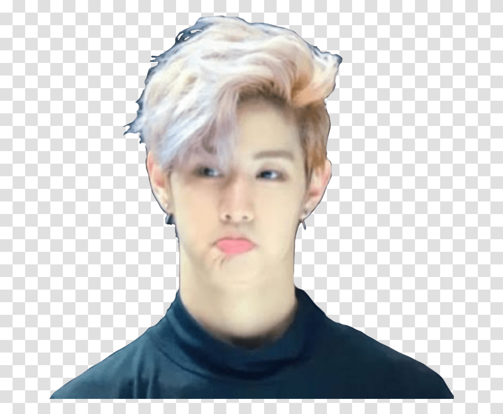 Got7 Mark Huge Freebie Download For Kimtaehyung Forehead, Face, Person, Human, Hair Transparent Png