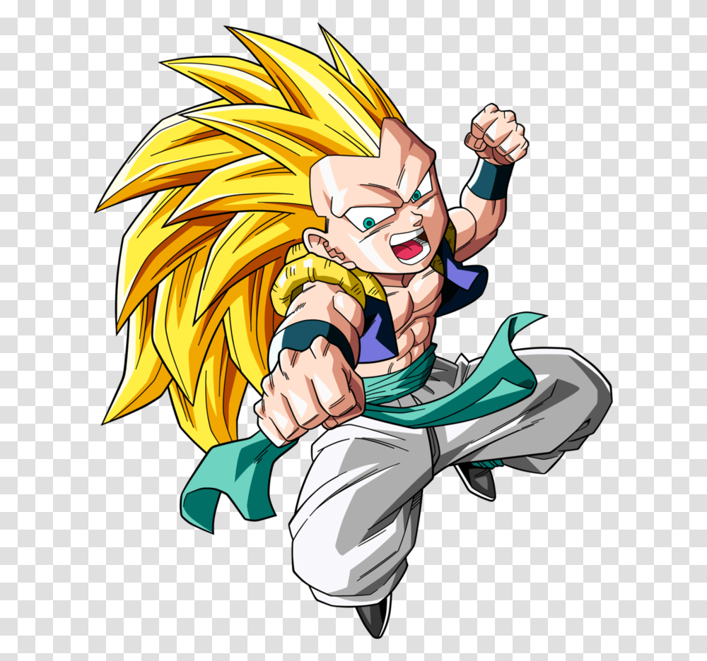 Gotenks 2 Image Gotenks Dragon Ball, Comics, Book, Manga, Hand Transparent Png