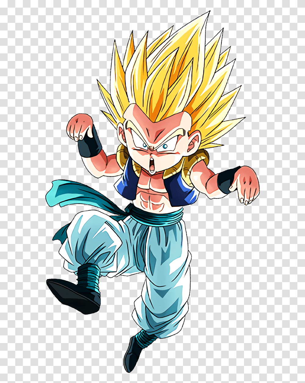 Gotenks And Ghost Int, Comics, Book, Manga, Person Transparent Png