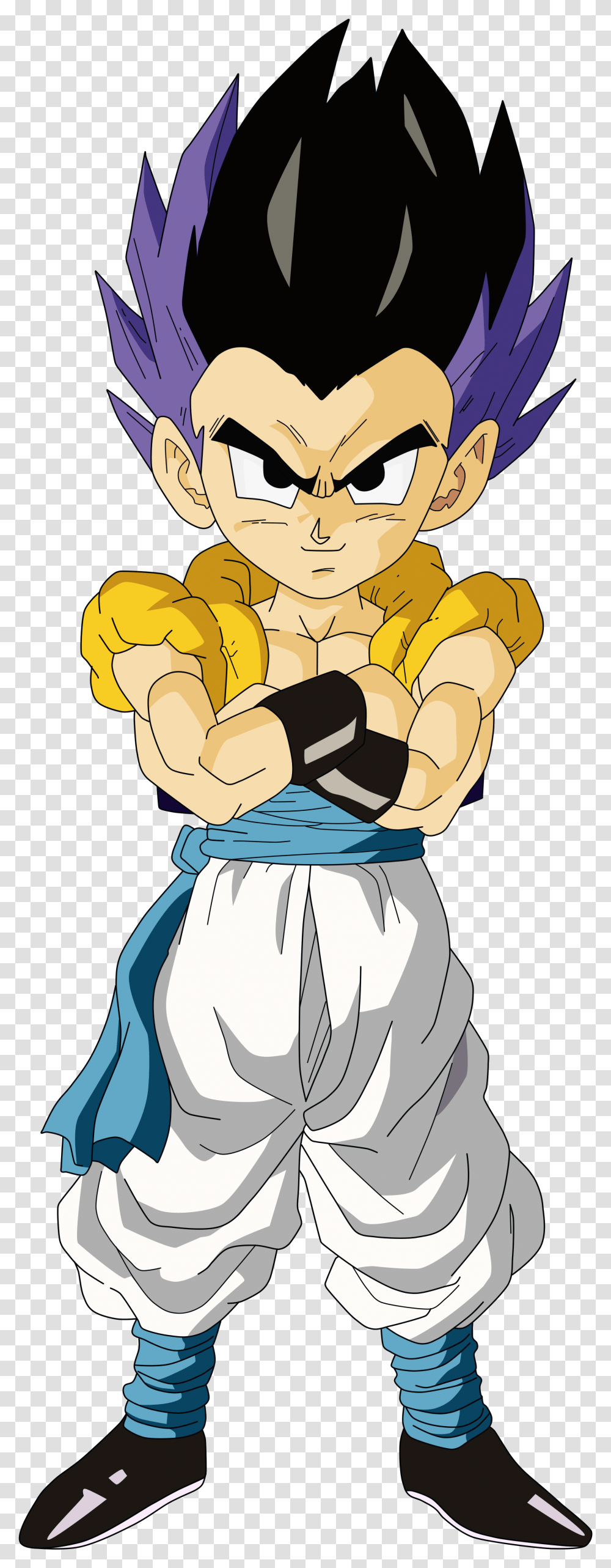 Gotenks, Person, Human, Hand, Comics Transparent Png