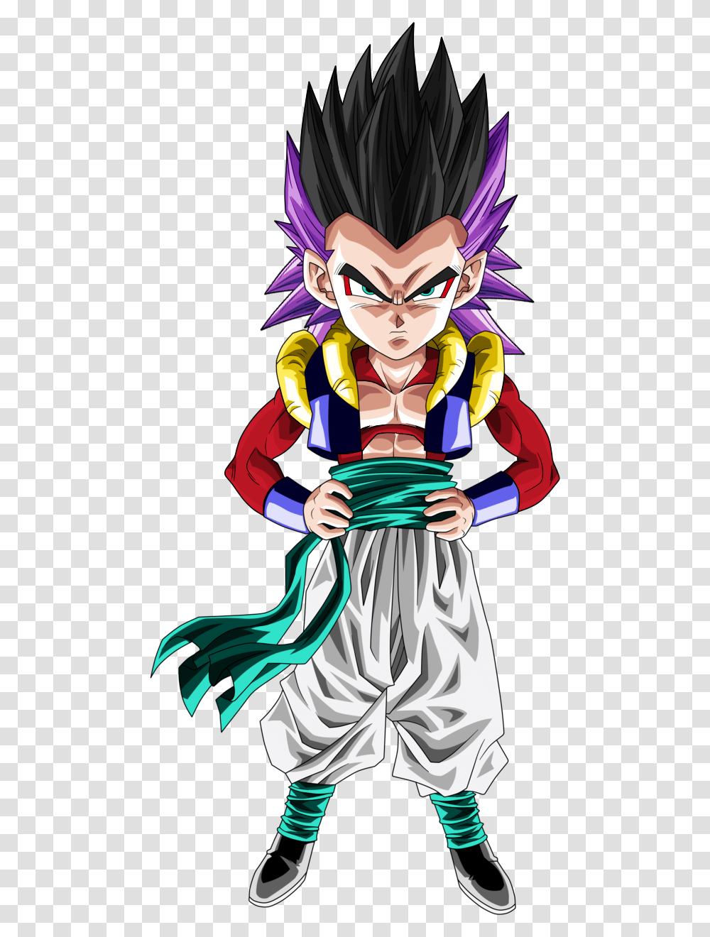 Gotenks Render, Comics, Book, Manga, Person Transparent Png