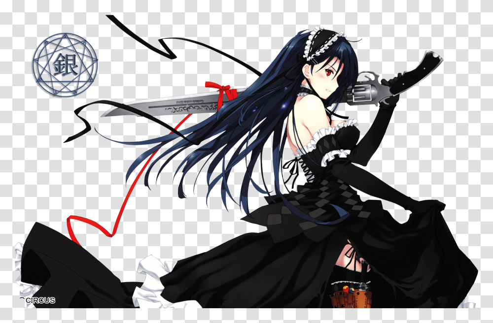 Goth Anime Girl Render Download Gothic Girl Anime Render, Manga, Comics, Book, Person Transparent Png
