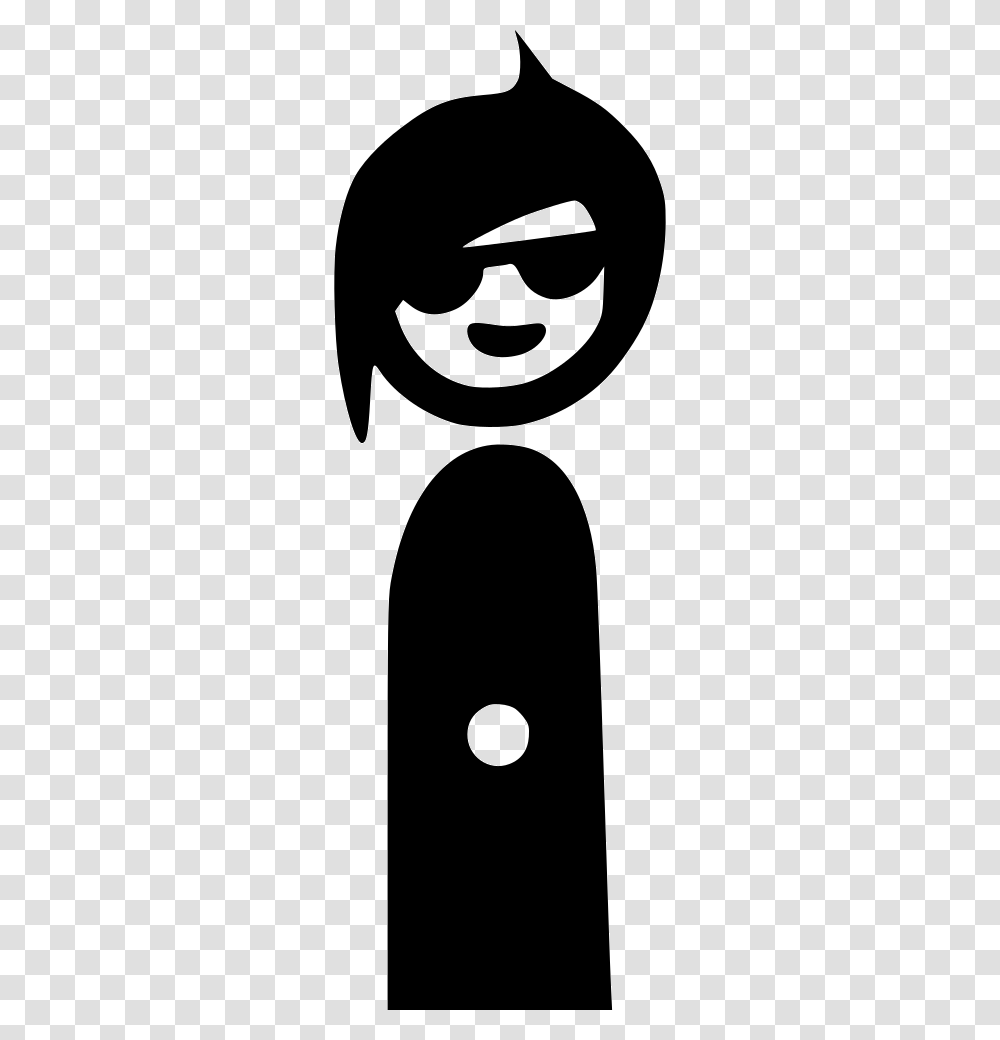 Goth Emo, Stencil, Label, Light Transparent Png