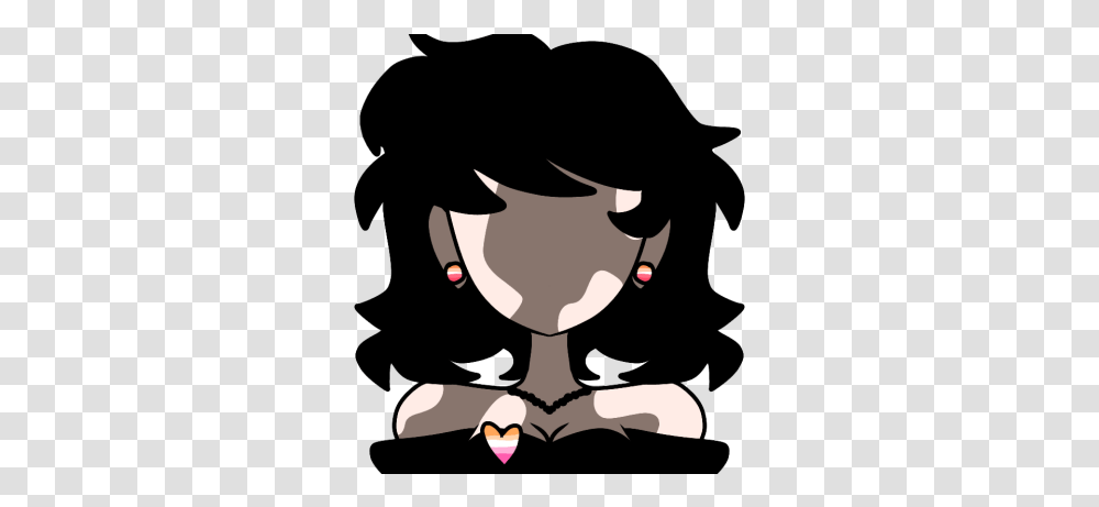 Goth Gf Maker Brokenpicrew Hair Design, Person, Human, Furniture, Face Transparent Png