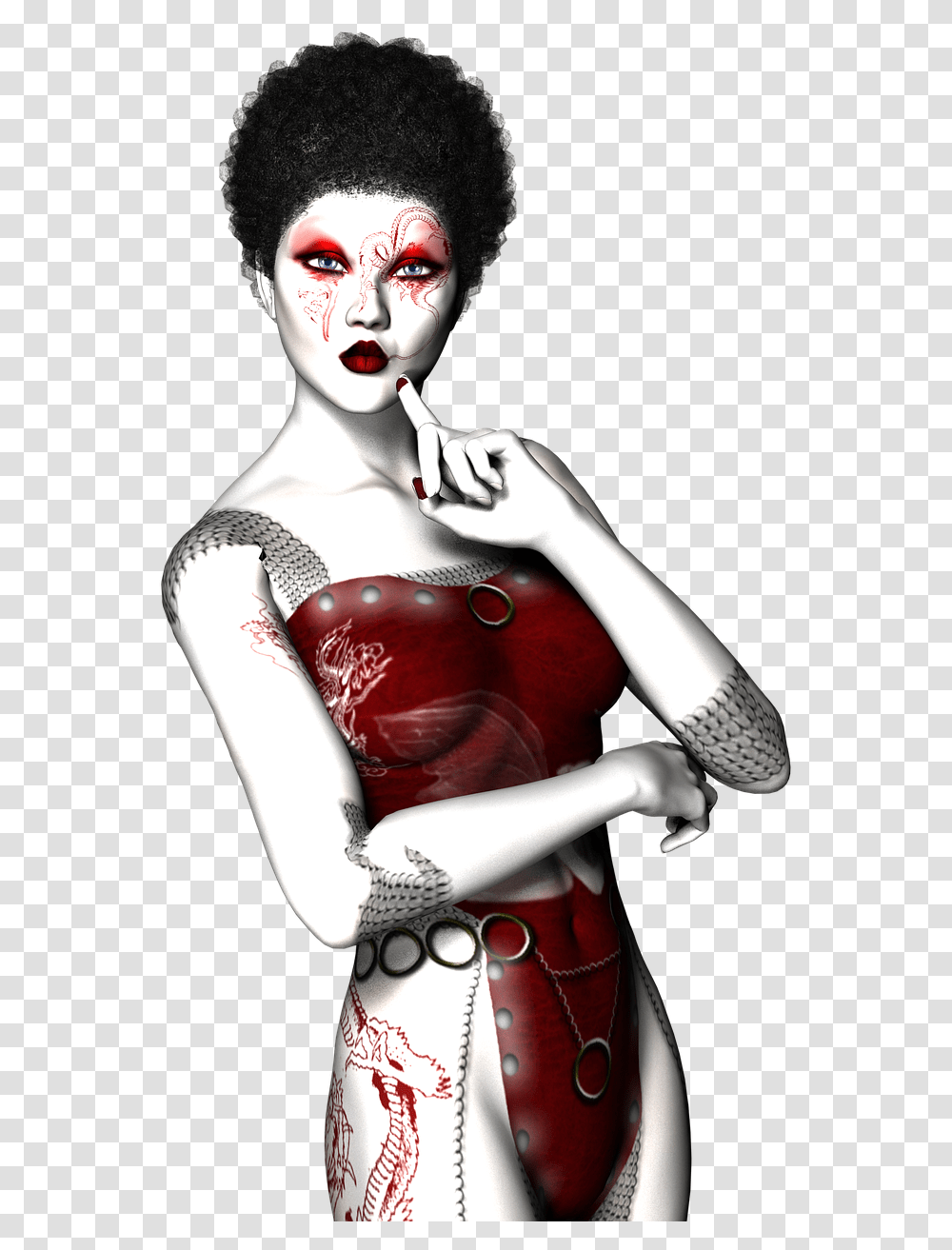 Goth Subculture, Performer, Person, Human, Clown Transparent Png