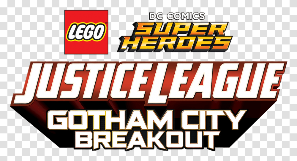 Gotham City Breakout Lego Justice League Gotham City Breakout Logo, Word, Sport, Text, Fitness Transparent Png