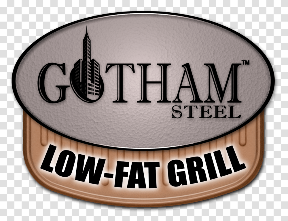 Gotham Steel Low Fat Grill Reuse, Logo, Trademark Transparent Png