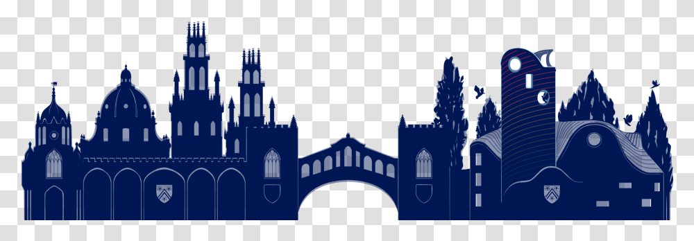 Gothic Architecture, Silhouette, Cushion, Pillow Transparent Png