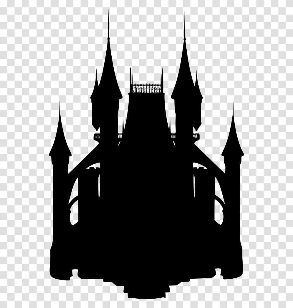 Gothic Castle Cartoon, Gray, World Of Warcraft Transparent Png