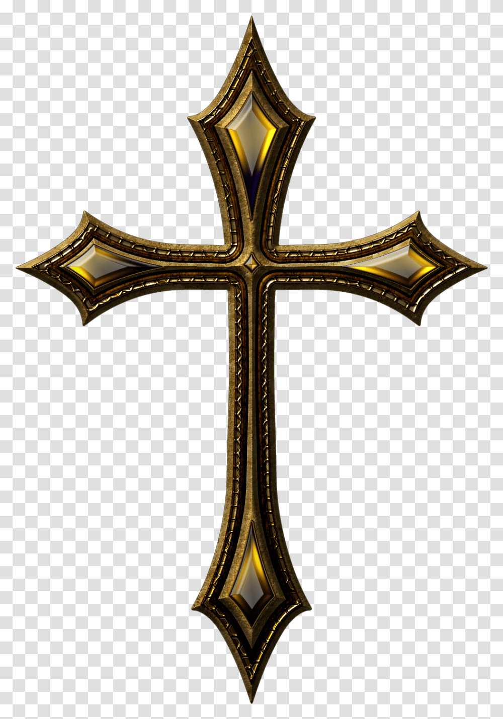 Gothic Cross 2 By Jojo Ojoj Gothic Cross, Crucifix Transparent Png