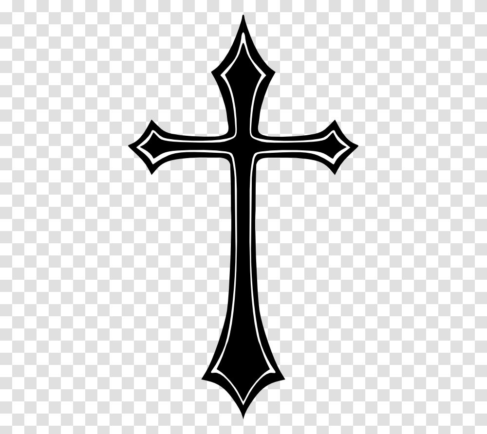 Gothic Cross Home Gothic Crosses Tattoos And Gothic, Axe, Tool, Crucifix Transparent Png