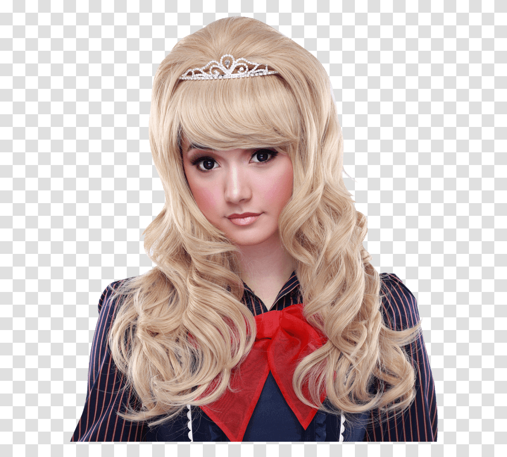 Gothic Lolita Princess Natural Blonde Wig Blond, Hair, Woman, Girl, Kid Transparent Png