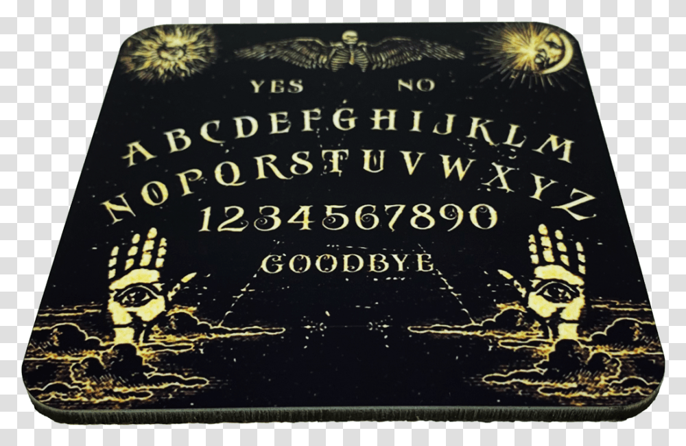 Gothic Ouija Board Drink Coaster, Outdoors, Nature, Blackboard Transparent Png