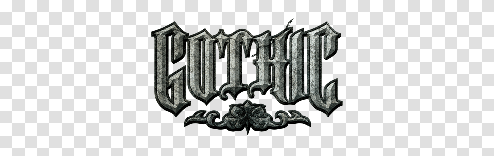 Gothic Photos, Alphabet, Word Transparent Png