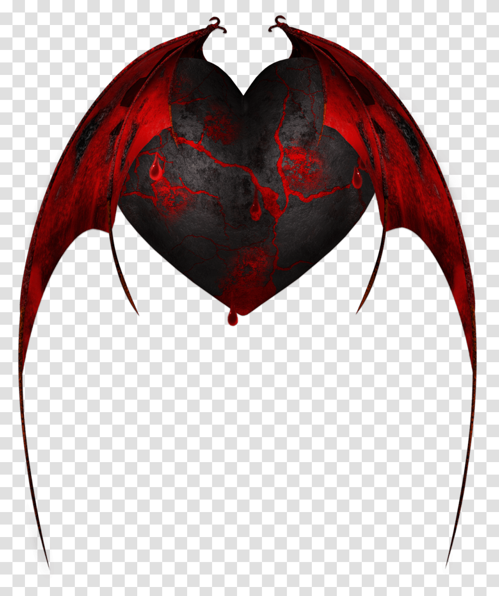 Gothic Tattoos Cut Out 8610 Transparentpng Devil Heart, Horse, Mammal, Animal, Pillow Transparent Png