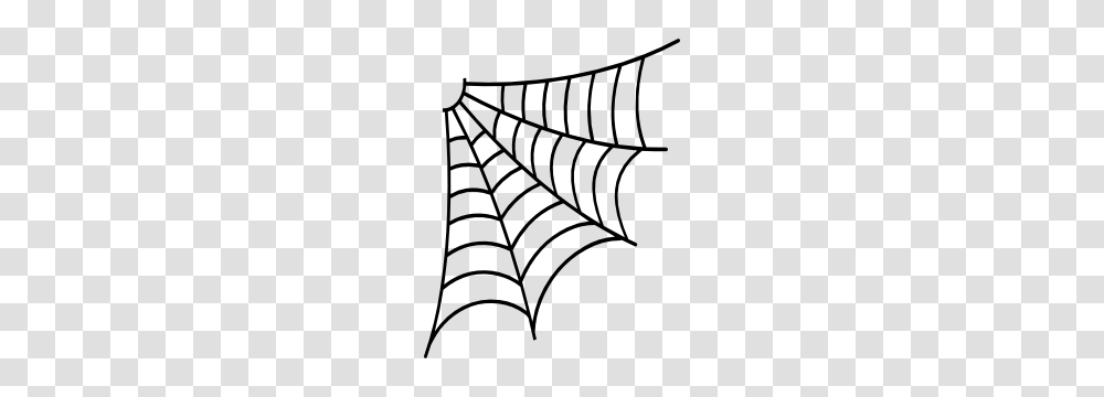 Gothic Thorn Border Sticker, Spider Web, Rug Transparent Png