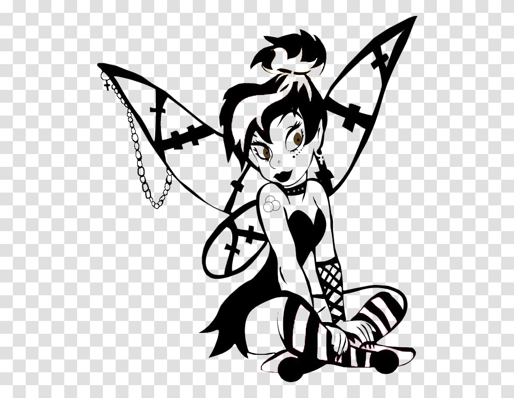 Gothic Tinkerbell, Bow, Sport, Sports, Archery Transparent Png