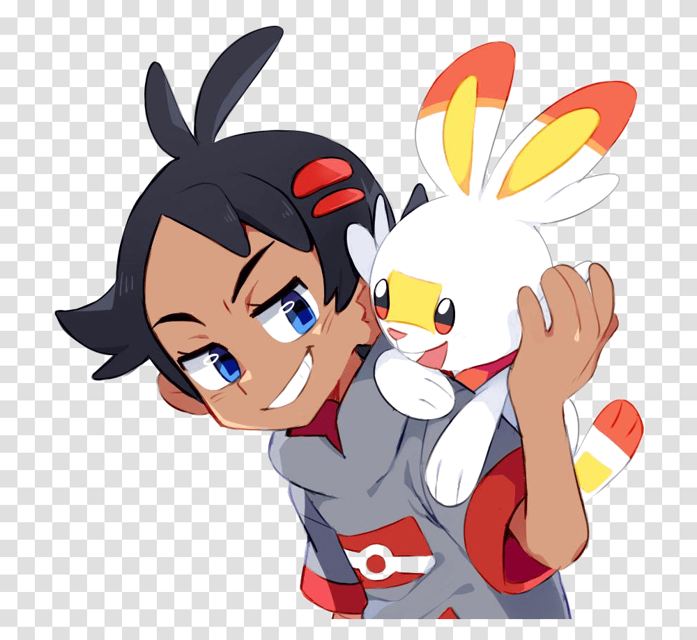 Gou And Scorbunny, Person, People Transparent Png