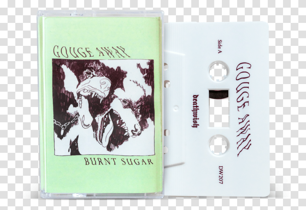 Gouge Away Burnt SugarClass Gouge Away Burnt Sugar, Book, Cassette Transparent Png