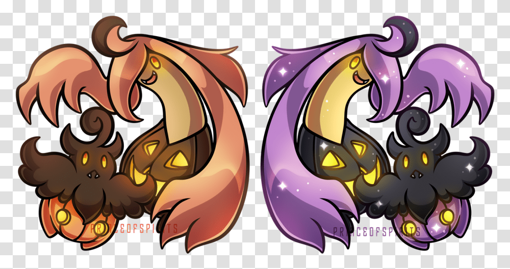 Gourgeist Shiny Pumpkaboo, Dragon, Angry Birds Transparent Png