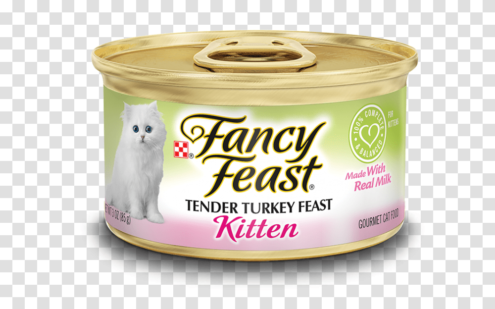 Gourmet Wet Kitten Food With Turkey Fancy, Tin, Canned Goods, Aluminium, Cat Transparent Png