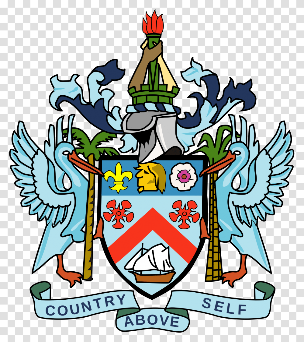 Government Of St Kitts And Nevis, Emblem, Poster Transparent Png