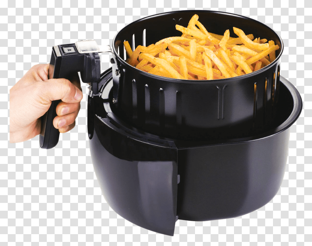 Gowise Usa 4th Generation Electric Air Fryer, Person, Human, Bowl, Fries Transparent Png