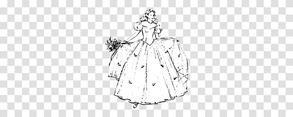 Gown Clothing, Apparel, Fashion, Cloak Transparent Png