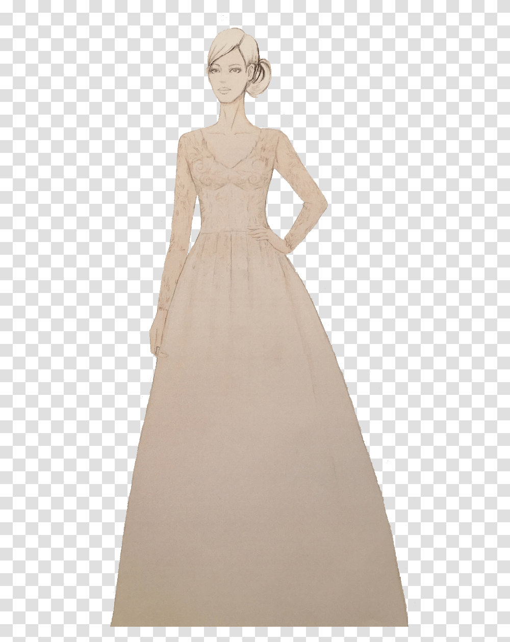 Gown, Apparel, Dress, Sleeve Transparent Png