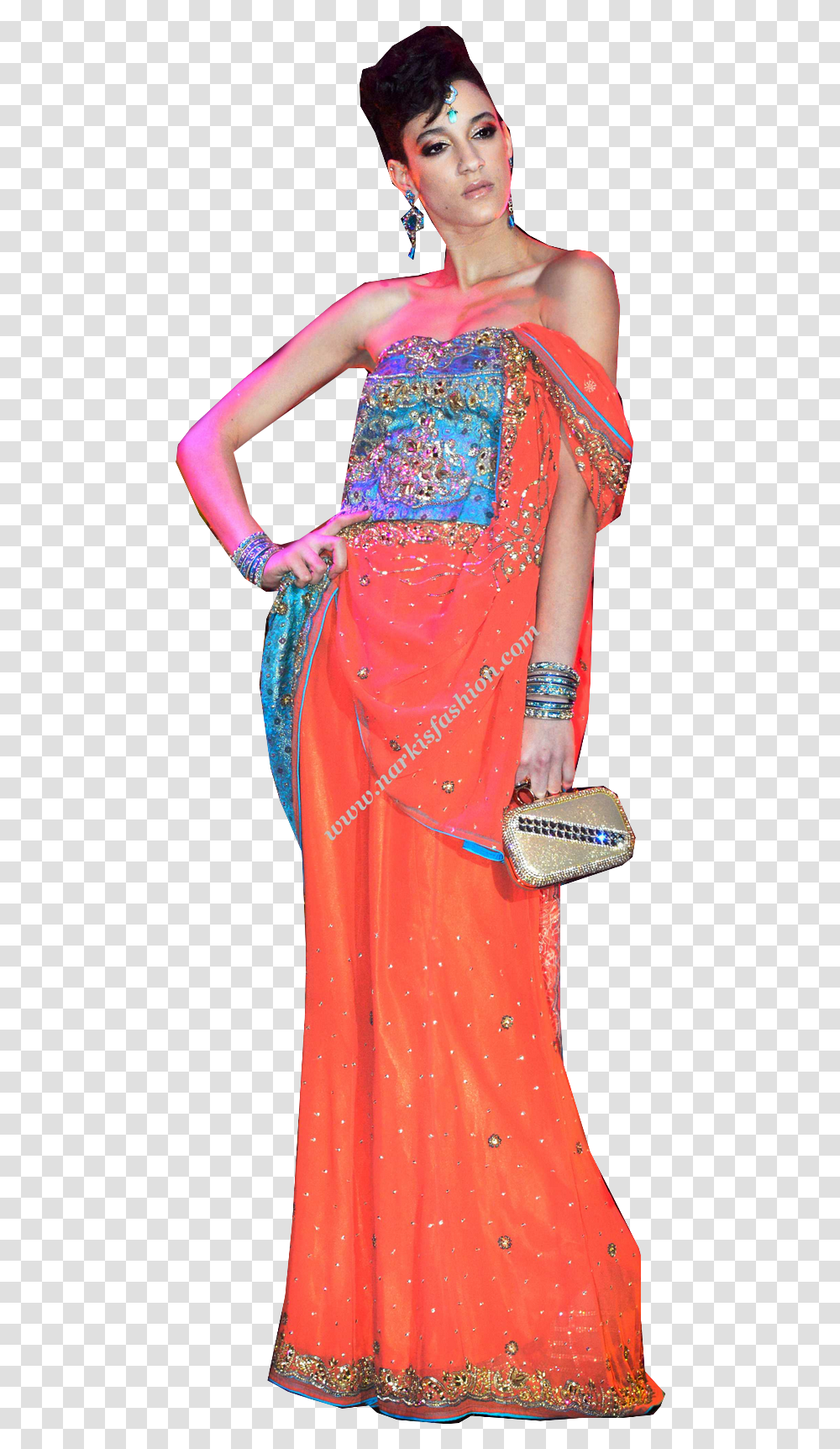 Gown, Apparel, Sari, Silk Transparent Png