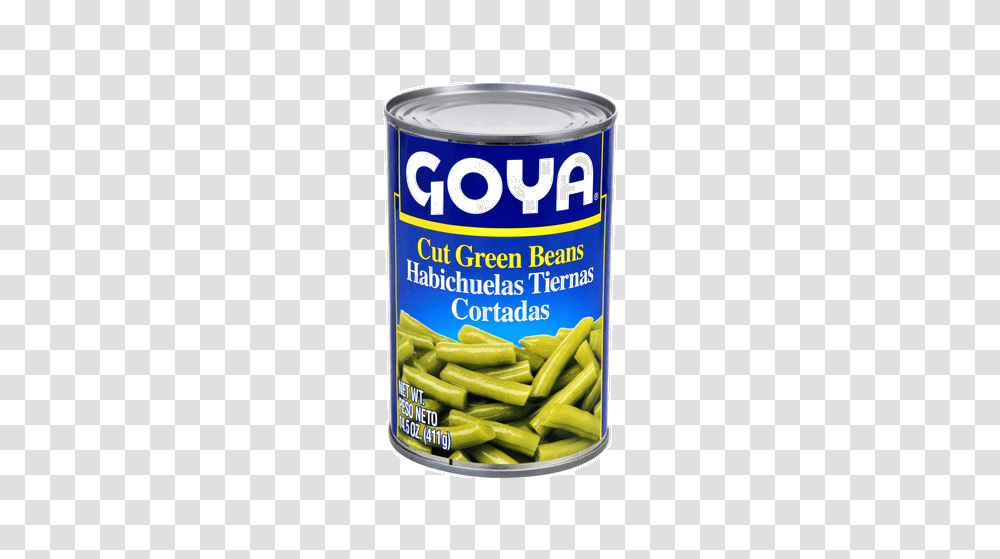 Goya Green Cut Beans Oz Can Cans Per Case, Canned Goods, Aluminium, Food, Tin Transparent Png