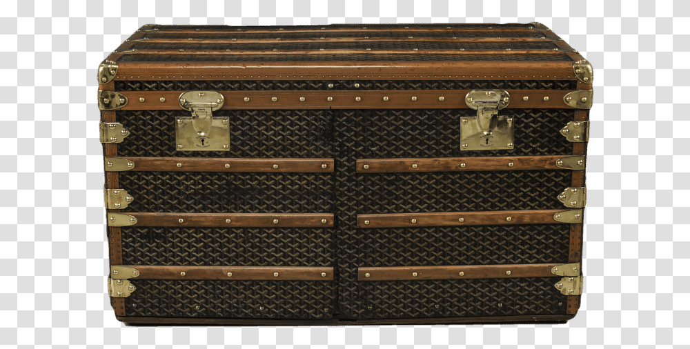 Goyard Malle Chemise Chest Of Drawers, Furniture, Treasure, Table, Luggage Transparent Png