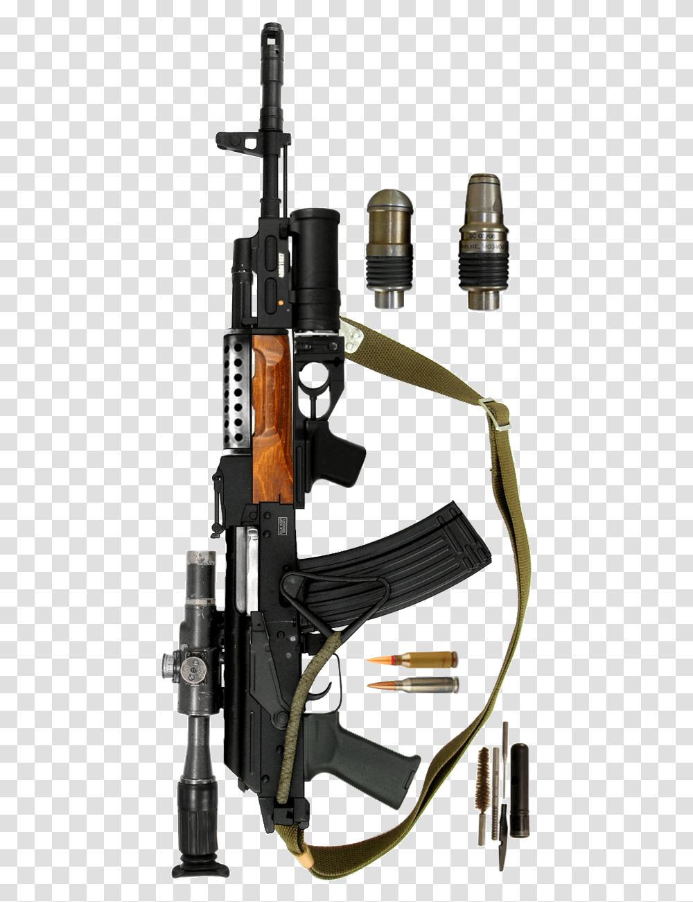 Gp 25 Grenade Launcher Cuba, Weapon, Weaponry, Gun, Rifle Transparent Png