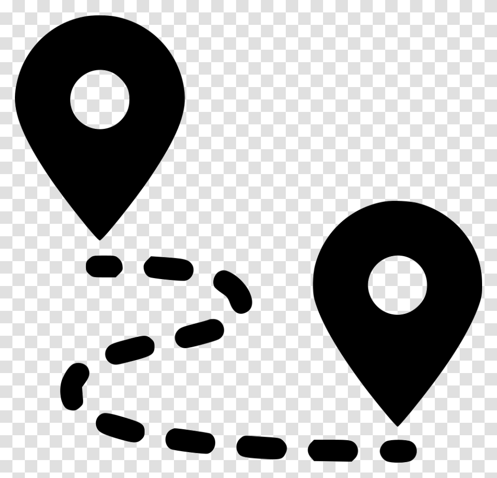 Gps Clipart Map Pin Black And White Map Clipart, Number, Label Transparent Png