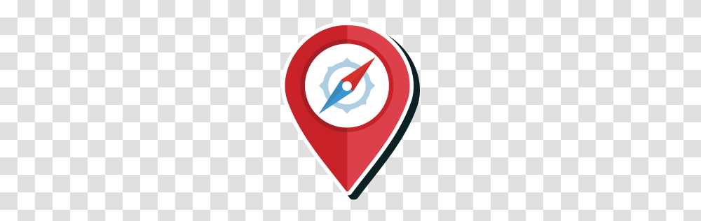 Gps Icon Myiconfinder, Heart, Plectrum Transparent Png