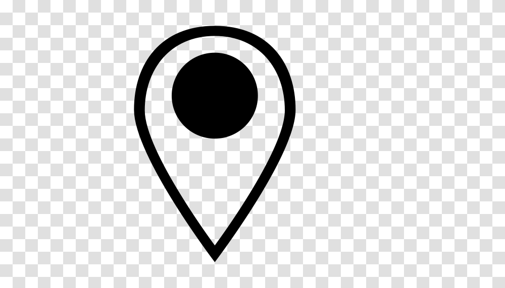 Gps Location Map Marker Pin Stroke Icon, Gray, World Of Warcraft Transparent Png