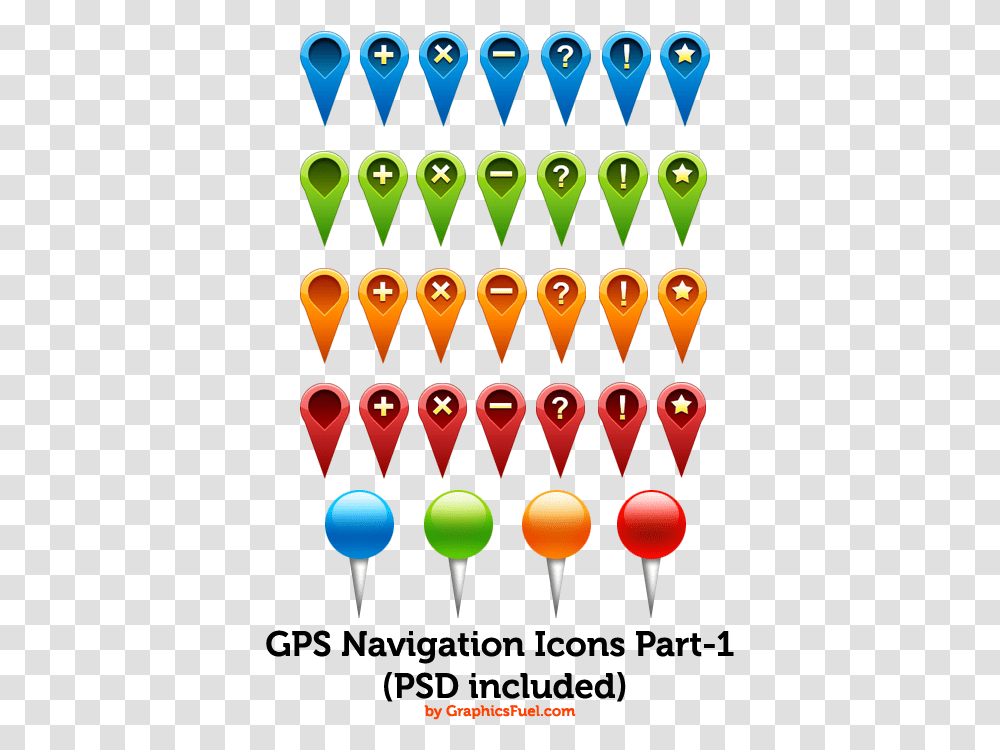 Gps Navigation Icons Part 1 Map Icons, Game, Candy, Food Transparent Png