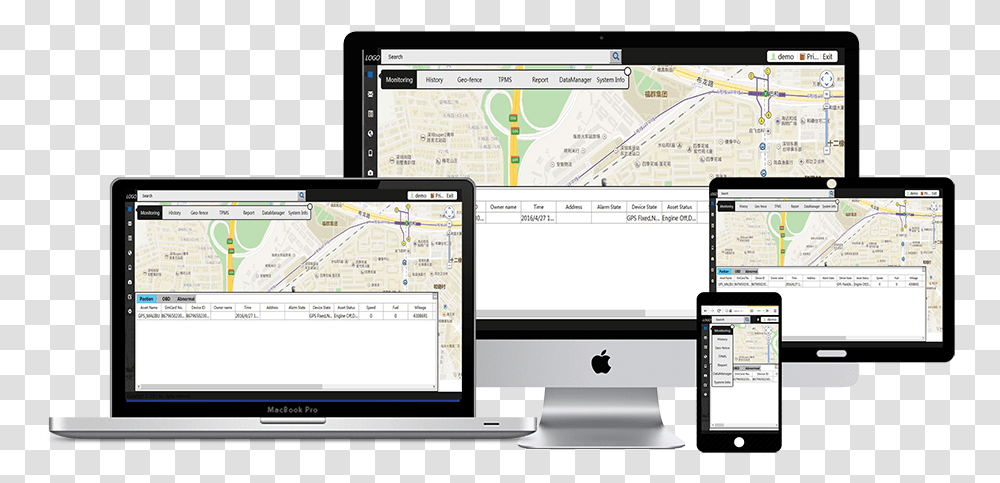 Gps Tracking Software Platform Supporting Browsers, Mobile Phone, Electronics, Computer, Screen Transparent Png
