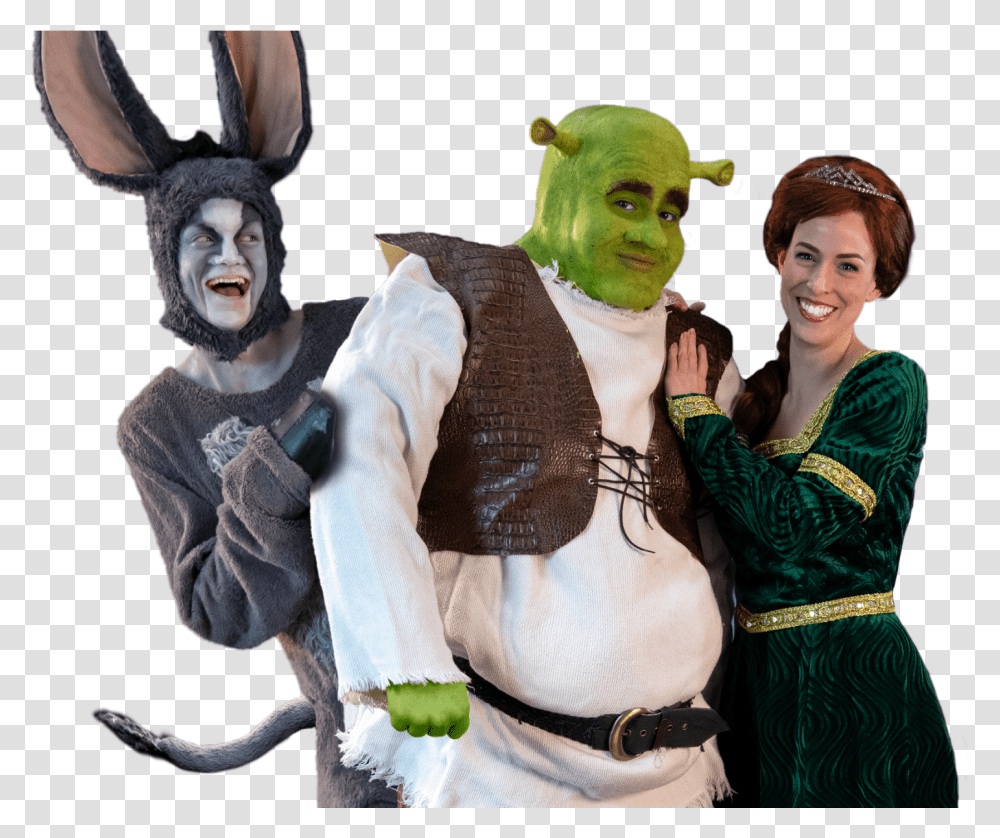 Gpt Shrek The MusicalClass Img Responsive True Halloween Costume, Person, Crowd, Figurine, Performer Transparent Png