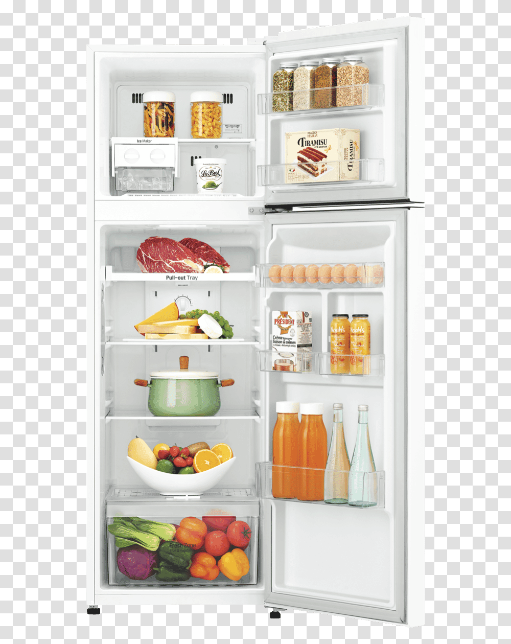 Gr C272sqcn Lg Refrigerator, Appliance Transparent Png
